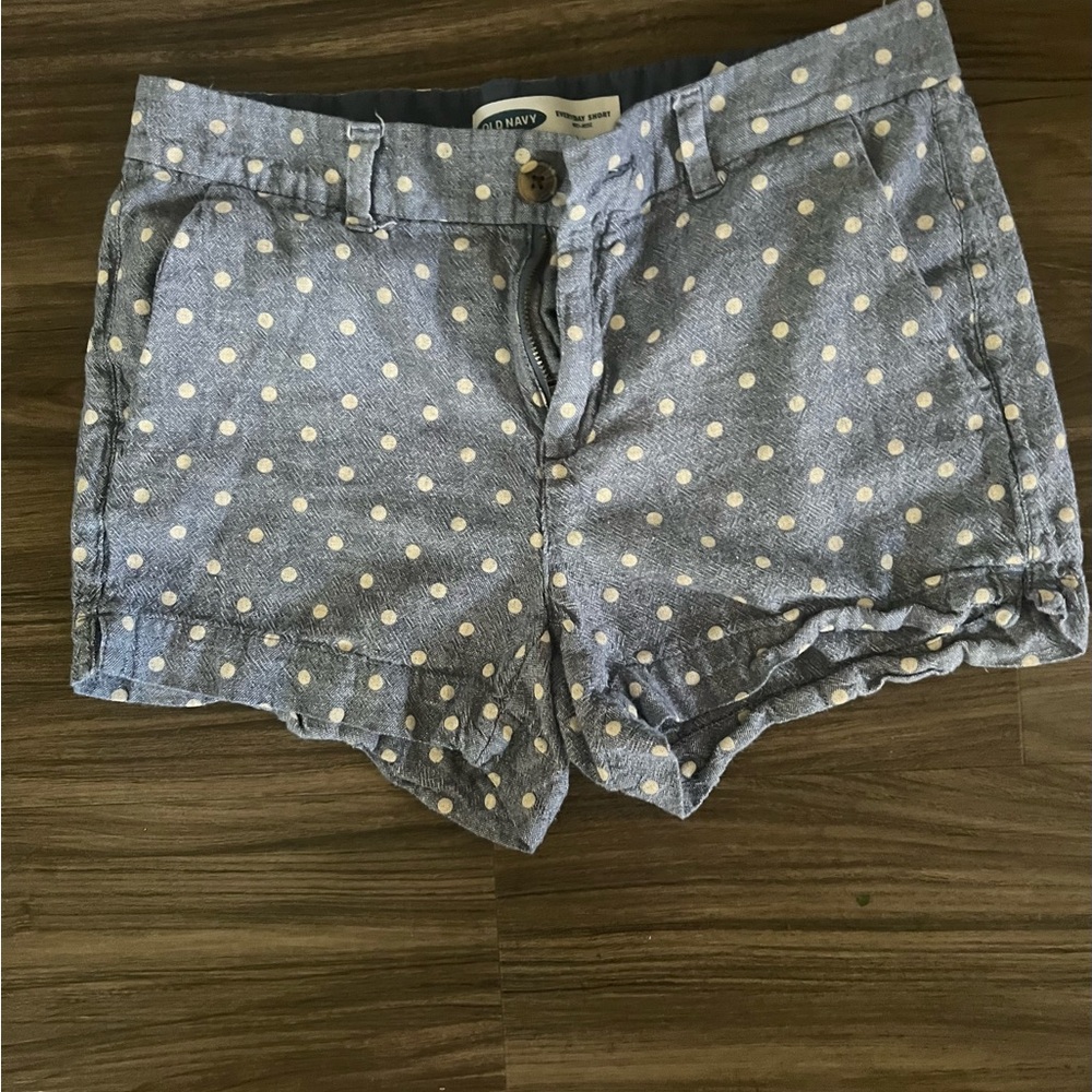 Blue Polka Dot Women's Shorts